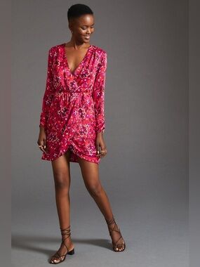 NWT Maeve Floral Wrap Dress